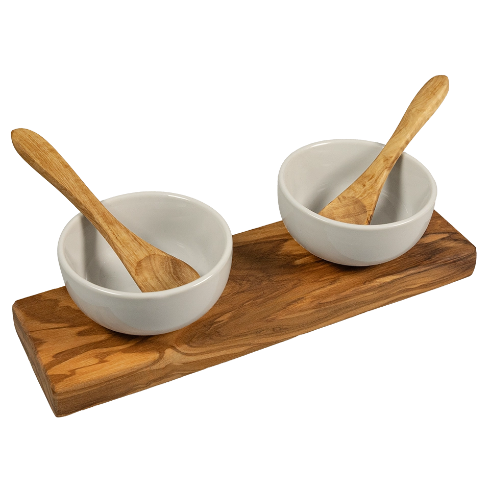2er Set Dipschalen